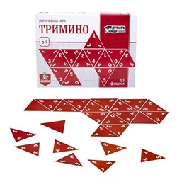 Игра логическая "Тримино" 05288/ДК - фото 11268624