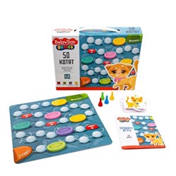 Игра настольная "50 котят" серии Baby toys games 05073/ДК - фото 11268715