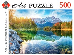 Artpuzzle. ПАЗЛЫ 500 элементов. ГЕРМАНИЯ. ОЗЕРО АЙБЗЕЕ НА РАССВЕТЕ ГИК500-0449/РК - фото 11268829