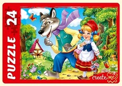 Макси-Пазлы "Сказка о Красной Шапочке" 24 эл ПУ24-0606/РК - фото 11755849