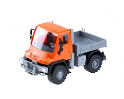 Самосвал бортовой Мерседес "Unimog U 500" (Оранжевый) 08882/PC - фото 11756415