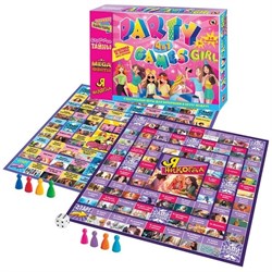 Игра настольная для вечеринки 4в1 «Party games. Girls» 03180/РС - фото 11756764