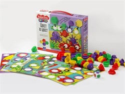 Игра настольная "Цвет в цвет" серия Baby Toys Games 04377/ДК - фото 11757828