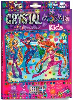 Набор для создания мозаики из кристаллов серии «CRYSTAL MOSAIC KIDs» CRMk-01-02 - фото 12020291