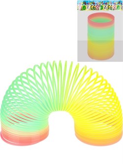 Пружинка-радуга. "Классическая' (в пакете). (4,5х6,5 см) И-9659/РК - фото 12042701
