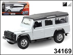 Машинка "LAND ROVER DEFENDER" 34169W-RUS - фото 12054568