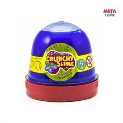 Лизун-антистресс TM Mr.Boo Crunchy slime Черника 120 г ФФ80082 - фото 12055416