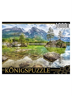 Konigspuzzle. Пазлы "Германия. Озеро Хинтерзее" 1000 эл ГИK1000-0640/РК* - фото 12058736