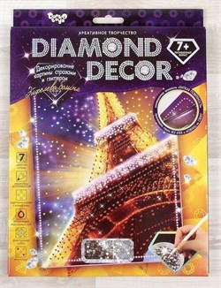 Набор для создания мозаики из страз, серии «DIAMOND DECOR» планшетка без рамки, Набор 1 DD-01-01 - фото 12059137