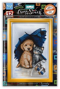 Вышивка крестиком на канве "CROSS STITCH" с рамкой VKB-01-15 - фото 12059491