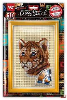 Вышивка крестиком на канве "CROSS STITCH" с рамкой VKB-01-01 - фото 12059496