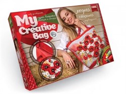 Набор для вышивания гладью, лентами и бисером "My creative bag" MCB-01-01 - фото 12059511