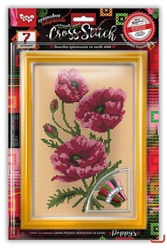 Вышивка крестиком на канве "CROSS STITCH" с рамкой VKB-01-09 - фото 12059536