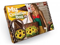 Набор для вышивания гладью, лентами и бисером "My creative bag" MCB-01-03 - фото 12059541