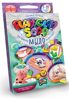 Набор креативного творчества «Пластилиновое Мыло» серии «PLAY CLAY SOAP» PCS-02-02 - фото 12069411