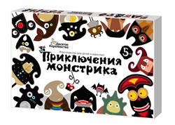 Игра настольная Ходилка "Приключения монстрика" 05371/ДК - фото 12084496