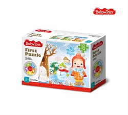 Пазл First Puzzle "Времена года. Зима" 04158/ДК - фото 12084530