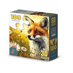 3D Puzzle-100 "Луговая лиса" PR16016 - фото 12113592