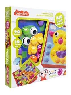 Мозаика для самых маленьких Baby Toys "Уточка" 70044/ДК - фото 12372241