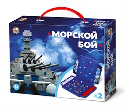 Игра настольная мини "Морской бой" 02152/ДК - фото 12372247