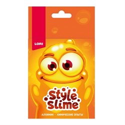 Химические опыты Style Slime "Жёлтый" Оп-099/LR - фото 7301340