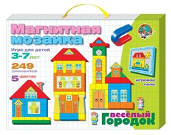 Мозаика магнитная "Веселый городок" 01511/ДК - фото 7301907