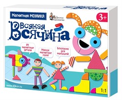 Магнитная развивающая игра "Всякая всячина" 01761/ДК - фото 7302071