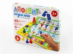 Игра настольная ходилка "Алфавит" 04380/ДК - фото 7302292