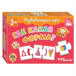 Развивающая игра "Где какая форма?" (IQ step) 89860/РС - фото 7306188