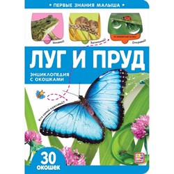 Первые знания малыша (с окошками) "Луг и пруд" 9785001346685 - фото 7931439