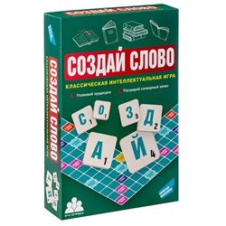 Игра детская настольная "Создай слово" 2215C - фото 7937341