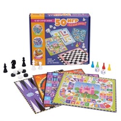 Игра настольная "50 игр для всей семьи" 04921/ДК - фото 9073915