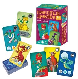 Карточная игра «Повелители драконов», 104 карточки 04570/РС - фото 9437242