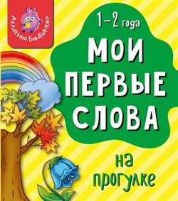 Книга МОИ ПЕРВЫЕ СЛОВА. НА ПРОГУЛКЕ 00308/Б - фото 9437764