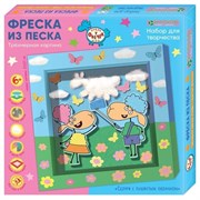 Набор для картины "Отель у овечек. Селфи с пушистым облачком" (фреска) ЛО 41-952