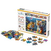 Kids Games. Пазл. 160 Эл. Тигрята. 08558/О