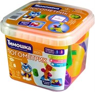 Конструктор KIDS "Логометрик" 21 деталь, ведерко М012/Т