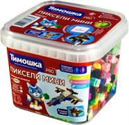 Конструктор PRO "Пиксели мини" 600 деталей, ведерко М002/Т