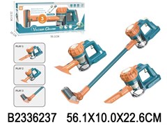 Пылесос, 2 цвета в ассортименте, 3 варианта сборки, звуковые эффекты 2336237