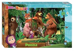 Мозаика "puzzle" maxi 24 "Маша и Медведь - 2" 90048/SP