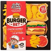 Наборы модели «Slime Лаборатория» Funny Kitchen Burger set SS500-40215