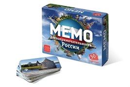 Мемо "Достопримечательности России" (50 карточек) 7202/НИ