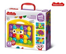 Мозаика для малышей в чемодане Baby Toys "Котик" 04105/ДК