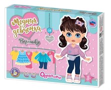 Игра магнитная "Одевашки. Вероника" 04091/ДК