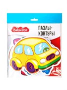 Пазлы-контуры мягкие "Игрушки" 6 шт Baby Toys 05225/ДК