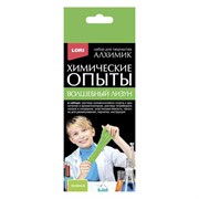 Химические опыты.Волшебный лизун "Зеленый" Оп-088/LR