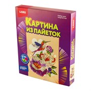 Картина из пайеток 20*25 см "Колибри" Ап-055/LR