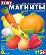 Фигурки на магнитах "Овощи" M-002/LR