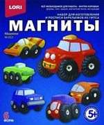 Фигурки на магнитах "Машинки" M-012/LR