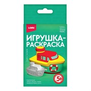 3D Art.Игрушка-раскраска "Кораблик" Ир-026/LR